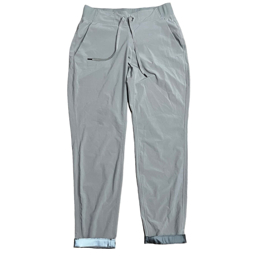 Athleta midtown ankle pant pull on stretchy joggers gray women’s 0 / XS